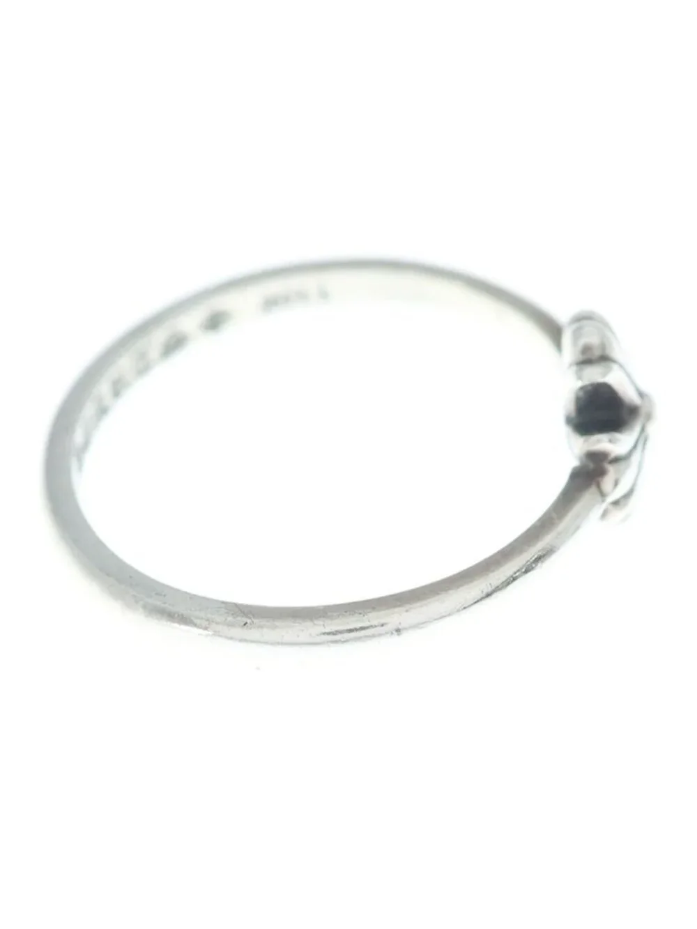 Chrome Hearts Bubblegum CH Pls CH Plus Silver Ring
